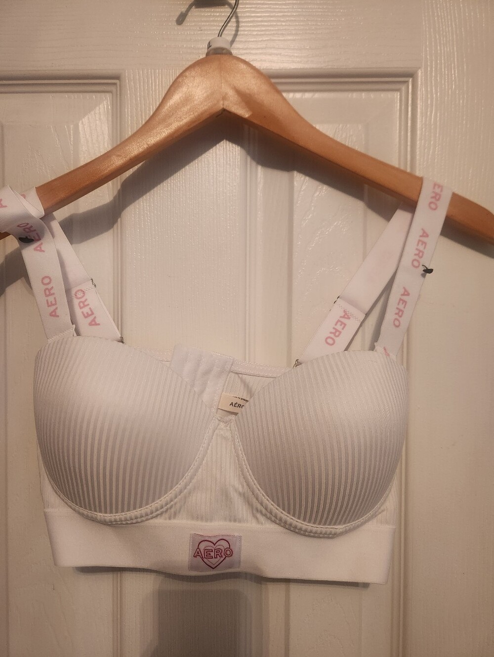Aeropostale Bra Size 36C White NWOT